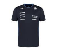 PUMA Williams Racing Formula 1 T-Shirt Team Ragazzo 2025 - Blu Navy - Taglia: 116