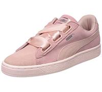 PUMA Wns Suede Heart Pebble 365210-04, Scarpe da Ginnastica Basse Donna, Nero,