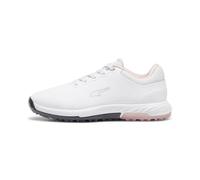 PUMA Women ALPHACAT Nitro™ Wmns Golf Shoe, PUMA White-Deep Navy-Peach Smoothie, 38.5 EU