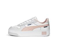 PUMA Women Carina Street Scarpe da ginnastica, Puma White Rose Dust Feather Gray, 38 EU