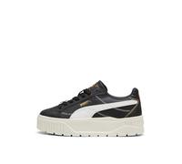 PUMA Women Karmen II Class Act Sneaker, PUMA Black-PUMA White-PUMA Gold, 38.5 EU