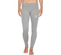 PUMA Women's Archive Logo T7 Tight Legging, Medium Gray Heather, Medium