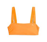 PUMA Bandeau Bikini Top, Sun Orange, M Donna