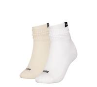 PUMA Women's Classic Short Slouch Socks 2 pack, Abbigliamento, Sand Combo, 39-42 39-42