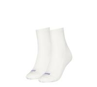 PUMA Women's Heart Short Crew Socks 2 pack, Women, Bianco/Viola, 35-38 35-38