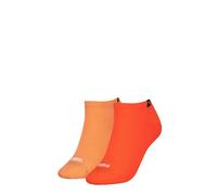 PUMA Women's Sneaker Socks 2 pack, Abbigliamento, Flame Arancione, 39-42 39-42
