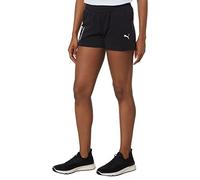 PUMA Women's Standard BMW M Motorsport Essentials 4" Shorts, Black, Medium