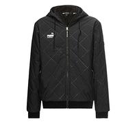 PUMA WORK WEAR Giacca da Lavoro con Cappuccio - Giacca Invernale - Isolante, Traspirante e Idrorepellente - Nero - Taglia XXL