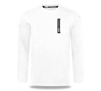 PUMA Workwear Advanced Collection - Maglione da uomo a maniche lunghe con chiusura lampo, scomparto utility sulla spalla, tessuto robusto e traspirante, per artigianato e logistica, bianco, 4XL