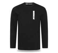 PUMA Workwear Advanced Collection - Maglione da uomo a maniche lunghe, tasca sul petto e scomparto utility sulla spalla, tessuto resistente e traspirante, per artigianato e logistica, Nero , L