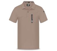 PUMA Workwear Advanced Collection - Polo da uomo a maniche corte, tasca sul petto e scomparto utility sulla spalla, tessuto resistente e traspirante, per artigianato e logistica, marrone, 4XL