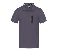 PUMA Workwear Advanced Collection - Polo da uomo a maniche corte, tasca sul petto e scomparto utility sulla spalla, tessuto resistente e traspirante, per artigianato e logistica, antracite., 4XL