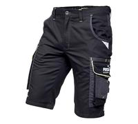PUMA Workwear Precision X Pantaloncini da Lavoro da Uomo, Pantaloni Corti con Molte Tasche - per Il Commercio, la Produzione e l'edilizia - Nero/Neon - Taglia 56