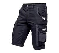PUMA Workwear Precision X Pantaloncini da Lavoro da Uomo, Pantaloni Corti con Molte Tasche - per Il Commercio, la Produzione e l'edilizia - Nero/Grigio - Taglia 60