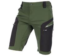 PUMA Workwear Pro-One - Pantaloncini da trekking da uomo, in nylon rinforzato per una lunga durata, con elastico a 4 vie, con anello a D in vita, per attività all'aria aperta, oliva, S