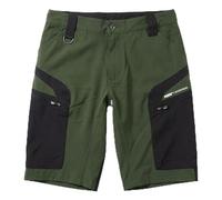 PUMA Workwear Pro-One - Pantaloncini da trekking da uomo, in nylon rinforzato per una lunga durata, con elastico a 4 vie, con anello a D in vita, per attività all'aria aperta, oliva, S