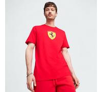 Puma X Ferrari Race Big Shield Red T-Shirt Casual Da Uomo 623805-02