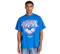 Puma X Pokemon Uomo - Magliette Blu - Taglia M - Jersey di cotone Blue M