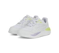 PUMA X-Ray Speed Play AC PS, Scarpe da Ginnastica Unisex-Adulto, White White-Vivid Violet-Lily Pad, 32 EU