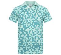 Puma X Spongebob Polo-Shirt V-Collar Da Uomo Blu Nuovo