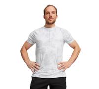 PUMA Yogini Lite AOP Tee, Unisex-Adulto, Nebbia d'Argento, M