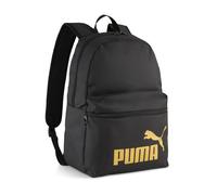 Puma Phase Backpack Zaino, Black-gold-no.1 Logo, Taglia unica Unisex - Adulto