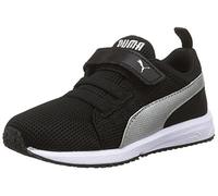 PumaCarson Runner - Sneaker Unisex - Bambini, Nero (Nero (nero/argento)), 19