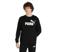 PUMA Felpa sportiva 'Ess' nero / bianco, Taglia XXL