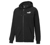 Felpa da uomo Puma ESS Small Logo FZ Hoodie TR Taglia: M / Colore: nero/bianco