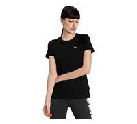 PUMHB|#Puma Ess Small Logo Tee, Maglietta Donna, Puma Black-Cat, M