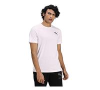 PUMHB|#Puma Ess Small Logo Tee Maglietta, Uomo, Puma White-Puma White-Cat, XXL