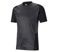 PUMHB|#Puma Teamcup Training Jersey Maglietta, Uomo, Puma Black-Smoked Pearl-Asphalt, S
