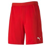 PUMHB|#Puma teamFINAL 21 knit Shorts Pantaloncini, Uomo, Puma Red, M