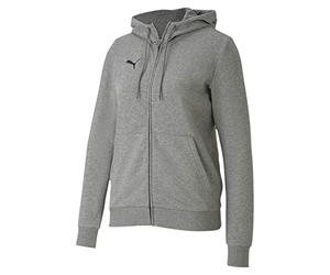 PUMHB|#Puma Teamgoal 23 Casuals Hooded Jac Giacca Tuta, Donna, Medium Gray Heather, S