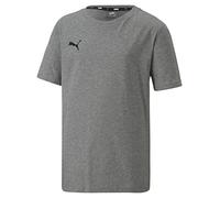 PUMHB|#Puma Teamgoal 23 Casuals Tee Jr, Maglietta Unisex Bambini, Medium Gray Heather, 140