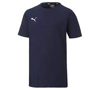 PUMHB|#Puma Teamgoal 23 Casuals Tee Jr, Maglietta Unisex Bambini, Peacoat, 140