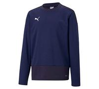 PUMHB|#Puma Teamgoal 23 Training Sweat Jr Maglietta, Unisex Bambini, Peacoat-Puma New Navy, 164