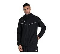 PUMHB|#Puma Teamrise all Weather Jacket, Giacca Tuta Men's, Puma Black-Puma White, XXL