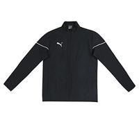 PUMHB|#Puma Teamrise Sideline Jacket Jr Giacca Tuta, Unisex bambini, Puma Black-Puma White, 116