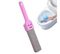 PUMICE WC - Stick pomice con manico, calcescale e anello di rimozione | Pulisce le macchie d'acqua dura da toilette, cucina, lavandini, piastrelle, griglie, bagno, piscine | Strumento di pulizia della
