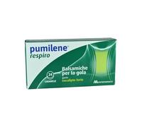 Pumilene respiro 24 caramelle balsamiche per la gola gusto eucalipto forte