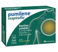 Pumilene - Respiroflu Confezione 12 Bustine (Scadenza Prodotto 28/09/2025) ESAURIMENTO SCORTE