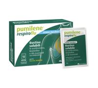 Pumilene RespiroFlu - Integratore Alimentare Vie Respiratorie Senza Zuccheri, 12 bustine