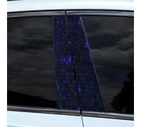 Pumixiy 2 adesivi impermeabili per montante dell'auto, 50 x 25 cm, materiale PET, ad alta compatibilità, installazione semplice, decorazione perfetta per veicolo (G)