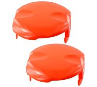 Pumixiy 2 Per Smallcut Spool Tappo di Copertura di Ricambio per Duro per Linea 300/300 Batteria Easycut Li18/23 per Comfortcut Li18/25 Gardena Abs String Trimmer Pack Guard Semplice Snap