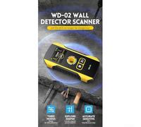 Pumixiy AC Live Wire Detector e Metal Detector Wall Scanner per Legno Stud Trovare Rilevamento Profondo fino a 120mm Ricaricabile con Type-C Regolabile