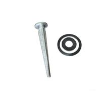 Pumixiy Accessori per pompa dell'acqua manuale per modello 75 - Kit di ricambio per guarnizioni a pistone con tre punte, cuscinetti grandi e tazze per pompa in pelle bovina/silicone/gomma (B)