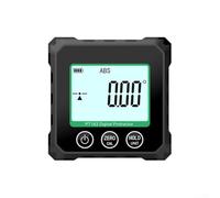 Pumixiy Angolometro digitale magnetico con display LCD, inclinometro di ricarica rapida di tipo C con rotazione automatica dello schermo e metodi multipli di calcolo dell'angolo