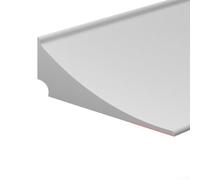 Pumixiy Barriera d'acqua in silicone per piatto doccia, tappo dell'acqua per pavimento del bagno con supporto, 4,5 cm di larghezza x 1,5 cm di altezza, 1/3 metri di lunghezza (1 metro)