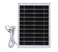 Pumixiy Caricatore solare per telecamera di sicurezza da 10 W, a forma di U, con cavo a forma di U, per videocitofono 4/3/3Plus/2, alimentatore impermeabile per telecamera di sicurezza esterna (bianco